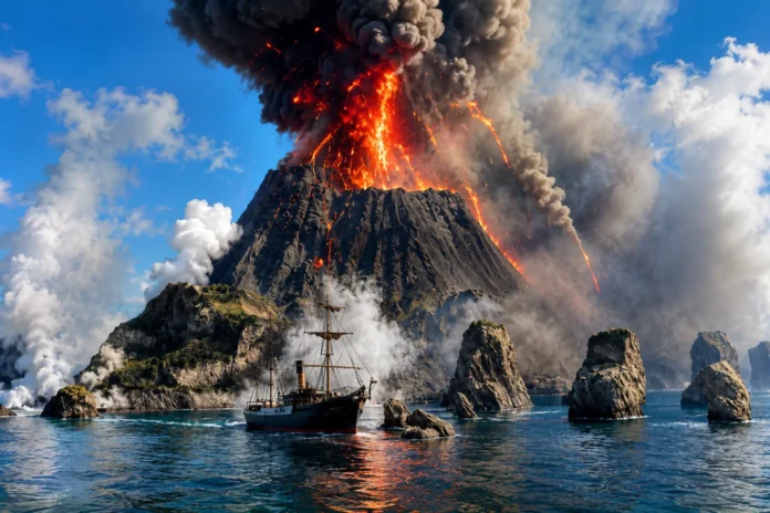 The Day Krakatoa Shook Skies Across the Entire Planet